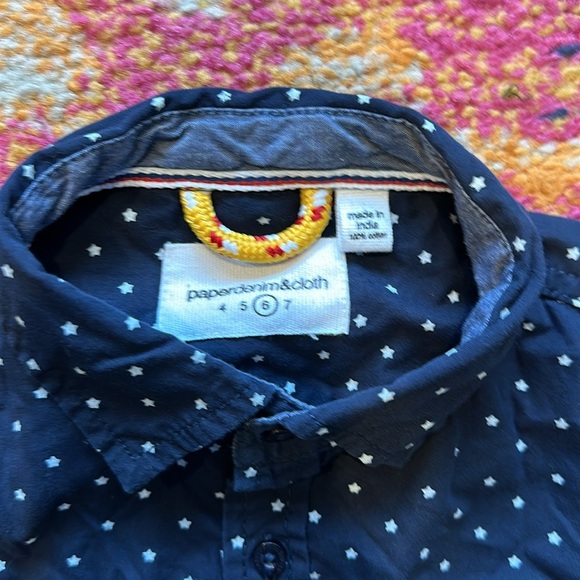 Paper Denim Top - Picture 2 of 3